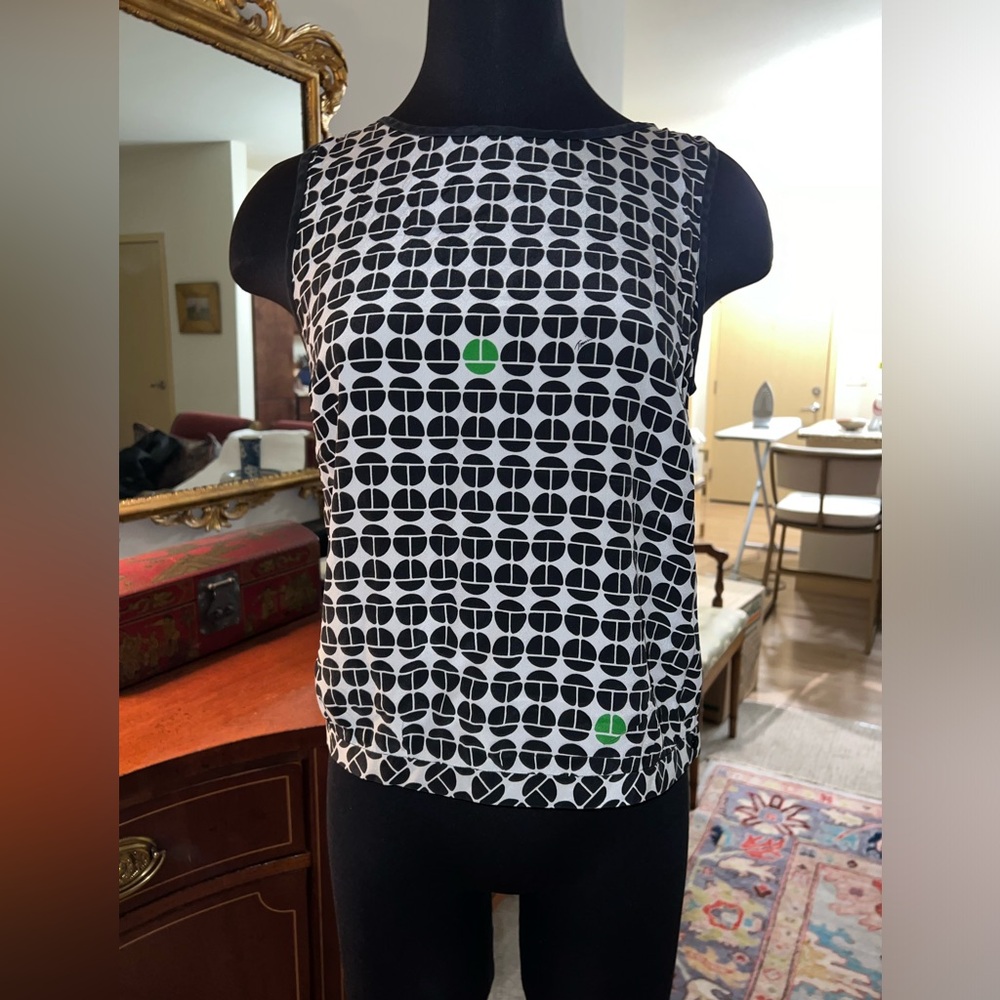 Trina Turk EUC silk sleeveless top